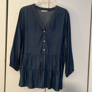 Babydoll denuim blouse